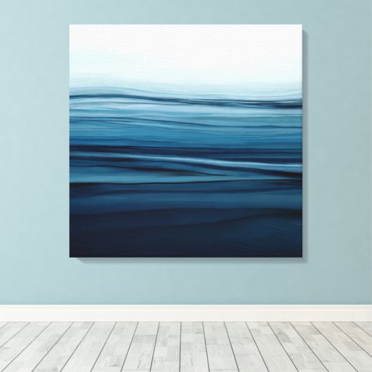 Küstenmeer Leinwanddruck (Insitu (Holzboden))