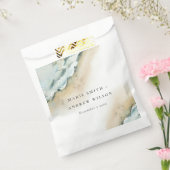 Küstenmeer-Waves Sand Beach Schönheit Hochzeit Geschenktütchen (Versiegelt)