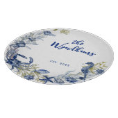 Küstenmeere Personalisierter Osten. Date Schneidebrett (Ecke)