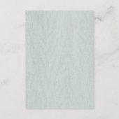 Küstenmeere - Skandinavien - Hochzeiten Begleitkarte (Rückseite)