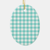 Küstenmeere und Grüße Muschel Keramik Ornament (Hinten)