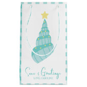 Küstenmeere und Grüße Muschel Kleine Geschenktüte (Vorderseite)