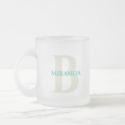 Küstenmeere und Grüße Muschel Weihnachtsbaum Mattglastasse (Links)