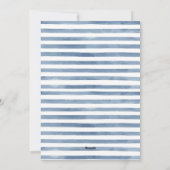 Küstenmeere und Grüße|Weißes Foto Feiertagskarte (Rückseite)