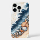 Küstenmeere und Meereswellen Beach Art Case-Mate iPhone Hülle (Rückseite)