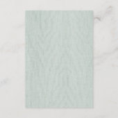 Küstenmeere Wellen Sandstrand Hochzeit UAWG Begleitkarte (Rückseite)