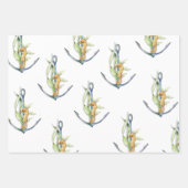 Küstenmeerküste Nautical Delights-Muster Geschenkpapier Set (Vorderseite)