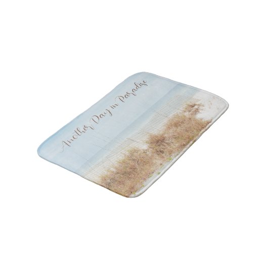 Küstenmeerküste und Sanddünen Badematte (Schrägansicht)