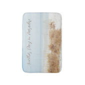 Küstenmeerküste und Sanddünen Badematte (Vorderseite Vertikal)