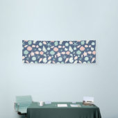 Küstenmuscheln Strand & Ozean Design Banner (Messeveranstaltung)