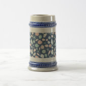 Küstenmuscheln Strand & Ozean Design Bierglas (Mittel)