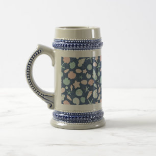 Küstenmuscheln Strand & Ozean Design Bierglas