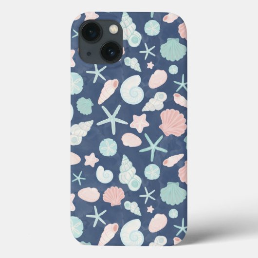 Küstenmuscheln Strand & Ozean Design Case-Mate iPhone Hülle (Rückseite)