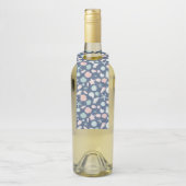 Küstenmuscheln Strand & Ozean Design Flaschenanhänger (Auf Flasche)