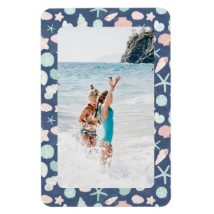 Küstenmuscheln Strand & Ozean Design Magnet