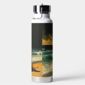 Küstennacht Strandreflexion   Trinkflasche (rechts)