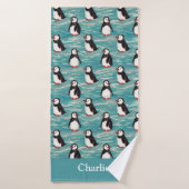 Küstennachwuchs Pinguin Kinder Badehandtuch (Badehandtuch)