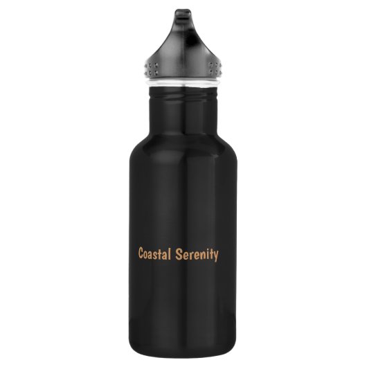 Küstennähe: Leuchtturm und Rowboat Edelstahlflasche (Rechts)