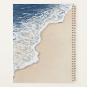 Küstennaher blauer Ozean-Strandsand Planer (Rückseite)