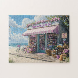 Küstennahes Boutique-Sommer-Tages-Seaside-Geschäft Puzzle