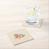 Küstenordnung Rechteckiger Pappuntersetzer (Vor Ort)