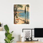 Küstenort-Bay-View-Poster Poster (Heimbüro)