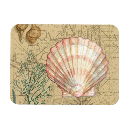 Küstenplan Magnet (Horizontal)