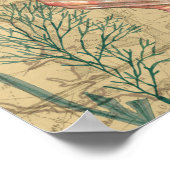 Küstenplan Poster (Ecke)