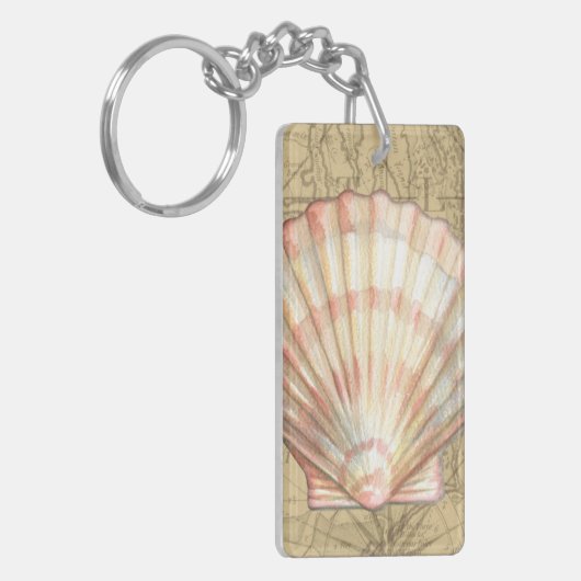 Küstenplan Schlüsselanhänger (Vorderseite links)