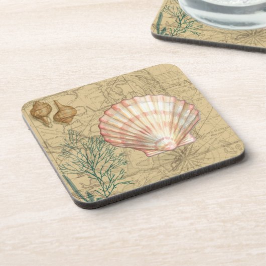 Küstenplan Untersetzer (Linke Seite)