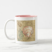 Küstenplan Zweifarbige Tasse (Links)