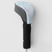 Küstenquallen-Wasserfarbenmuster Golf Headcover (angewinkelt)