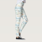 Küstenregenpfeifer-Ufer-Muster (6) Leggings (Rechts)