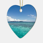 Küstenriff, Fidschi Keramikornament (Links)