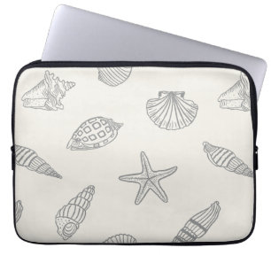 Küstenschatz Misty Shoreline Laptopschutzhülle