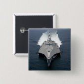 Küstenschiff Independence Button (Vorne & Hinten)