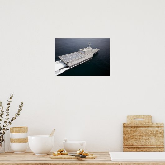 Küstenschiff Independence Poster (Küche)