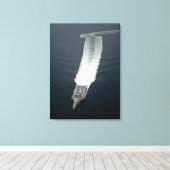 Küstenschiff Unabhängigkeit 2 Leinwanddruck (Insitu (Holzboden))