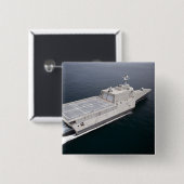 Küstenschiff Unabhängigkeit 3 Button (Vorne & Hinten)