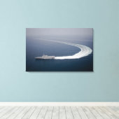 Küstenschiff Unabhängigkeit 4 Leinwanddruck (Insitu (Holzboden))