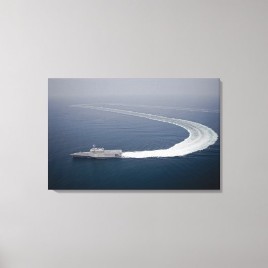 Küstenschiff Unabhängigkeit 4 Leinwanddruck (Vorderseite)