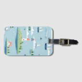 Küstenschifffahrt Gepäckanhänger (Vorderseite (Horizontal))