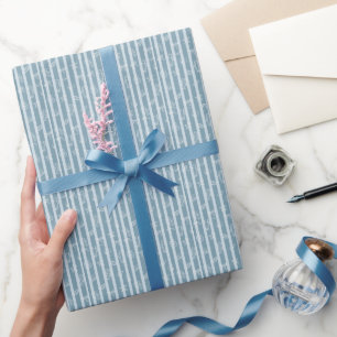 Küstenschifffahrtsmuster Blaue Meeresmuschel & S Geschenkpapier