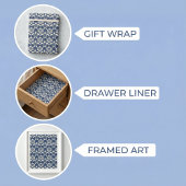 Küstenschildkröten-Muster: Dekorative Kunst im Oze Geschenkpapier