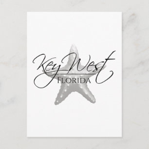 Küstenschlüssel West Starfish Postkarte
