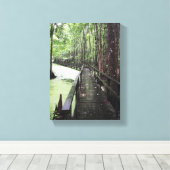 Küstenschutzgebiet Leinwanddruck (Insitu (Holzboden))