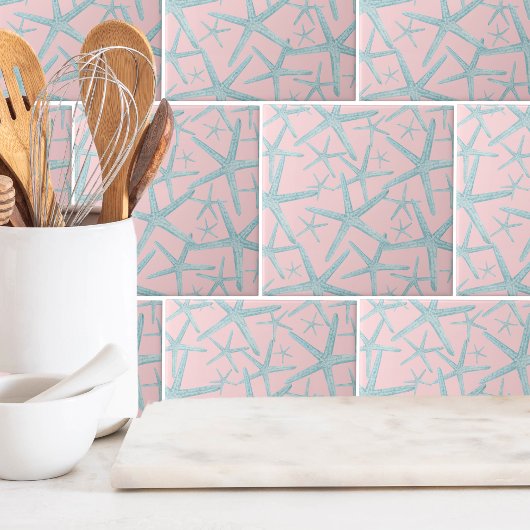 Küstenschutzmuster Fliese