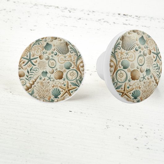 Küstenseashells Keramikknauf