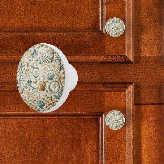 Küstenseashells Keramikknauf