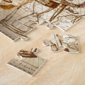 KüstenSeepferd Seashell Seekarte Puzzle (Seite)